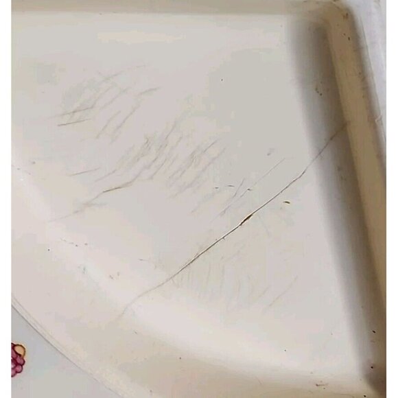 Vintage 1980's Strawberry Shortcake Deka 2 Piece Plastic Dishes Damaged As Is - Picture 3 of 7